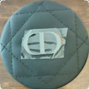 Dior Black Quilted Compact Case